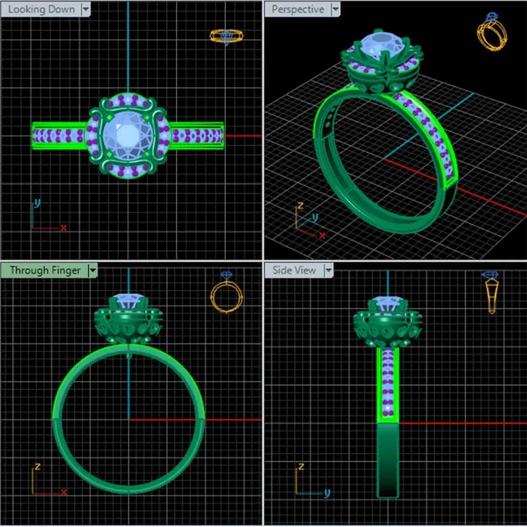 custom jewelry cad design
